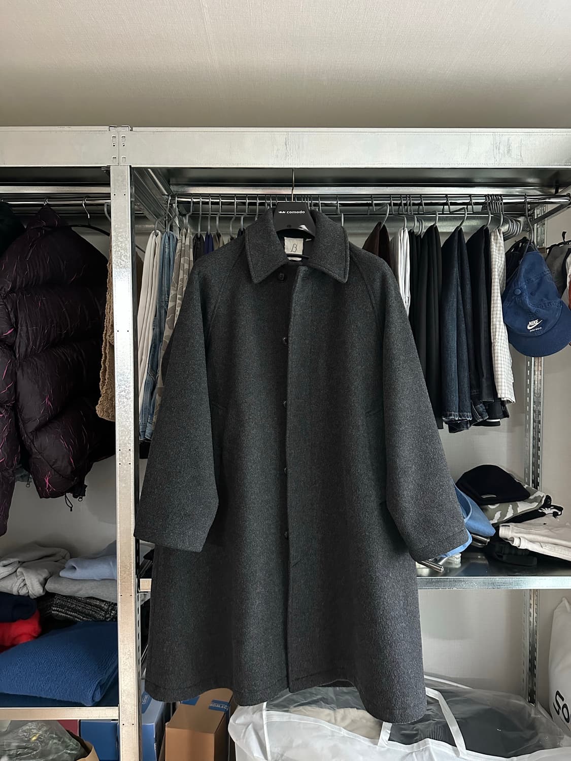 브라운야드 발마칸 코트 그레이 1 상품이미지1