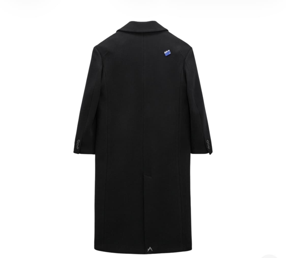 자라 x 아더에러 울 블렌드 오버사이즈 코트 블랙 S 상품이미지2