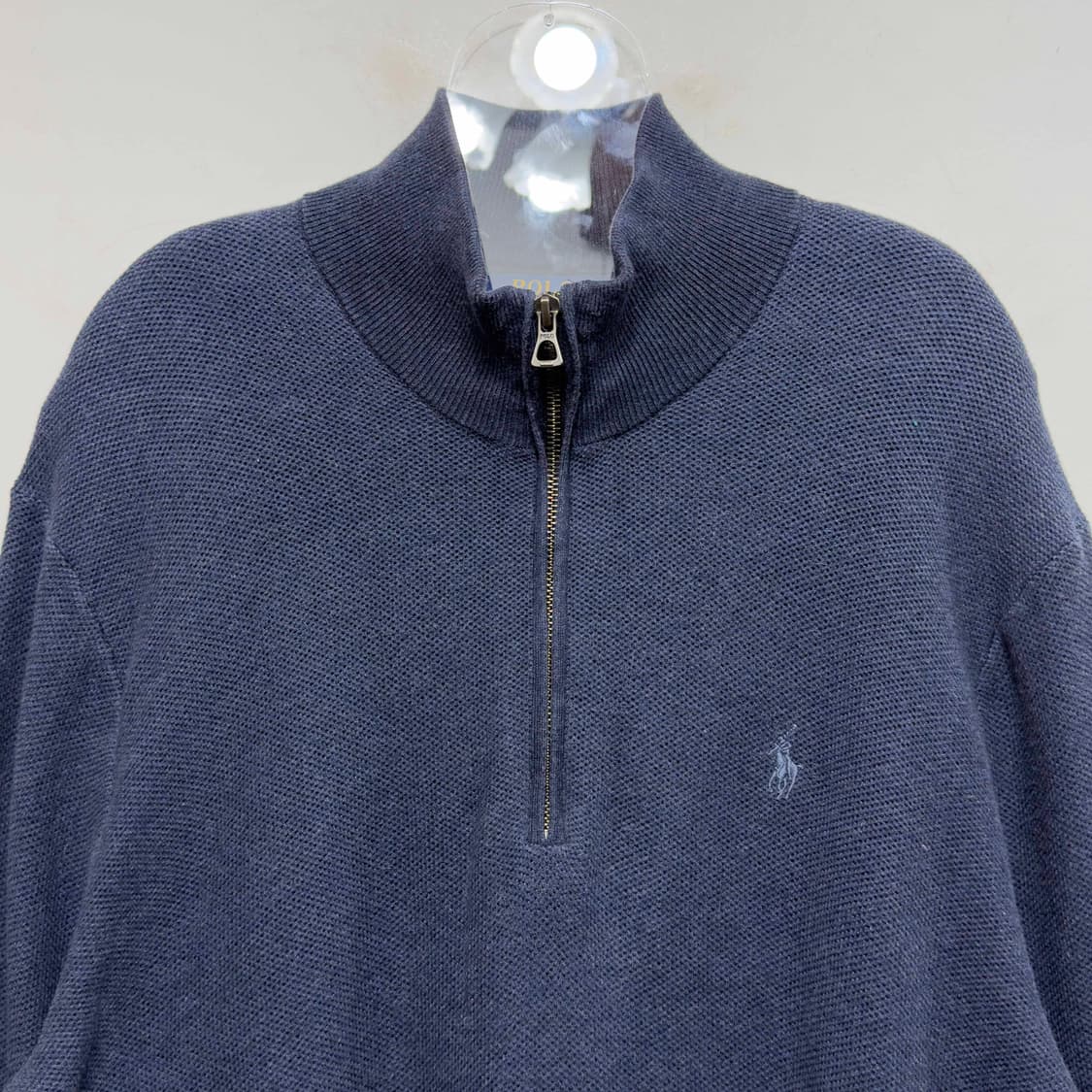 폴로 랄프로렌 피마코튼 하프집업 니트 상품이미지2