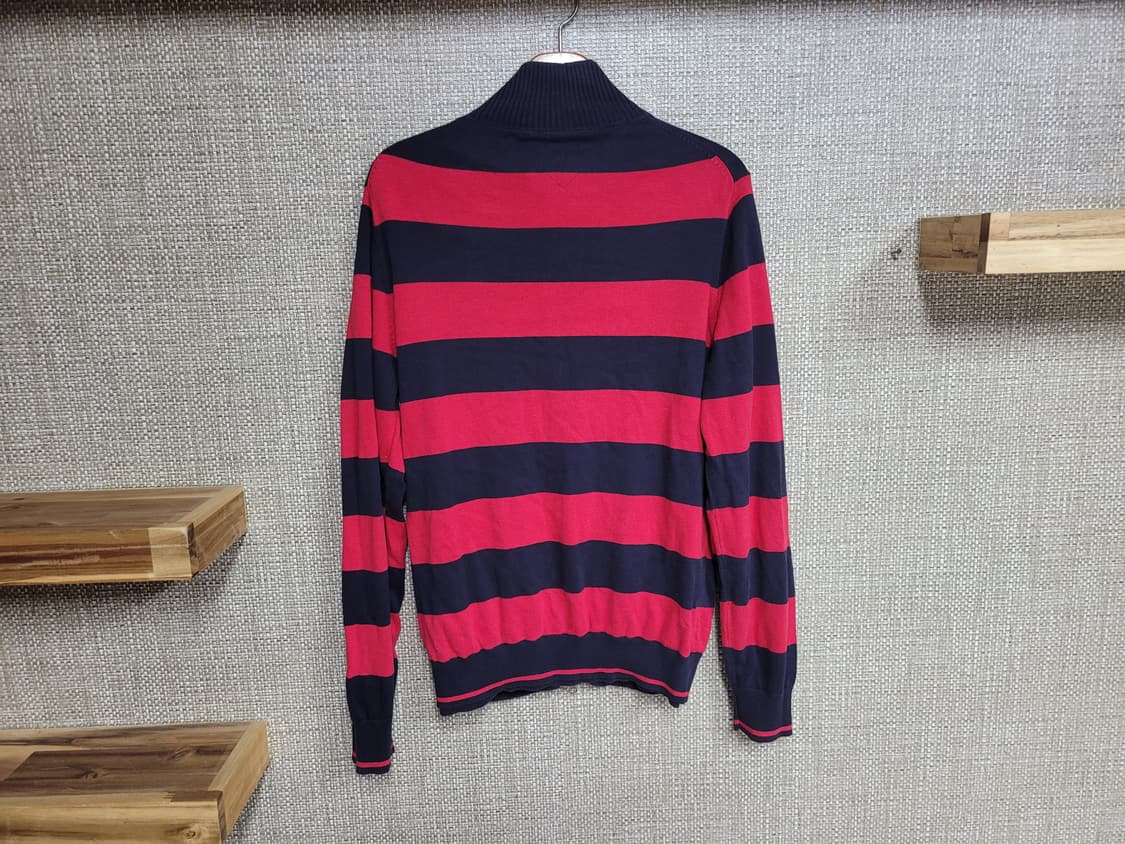 M 95사이즈 타미힐피거 양면 니트 집업 자켓 빈티지 아메카지  상품이미지6