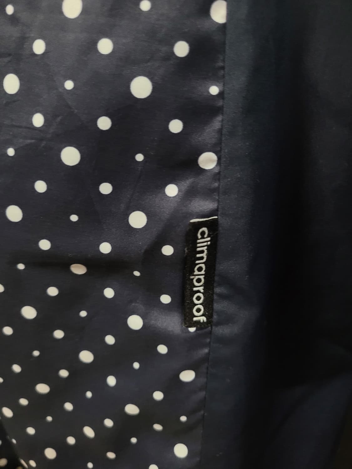 아디다스 도트 땡땡이 롱 패딩 자켓 벤치 코트 상품이미지5