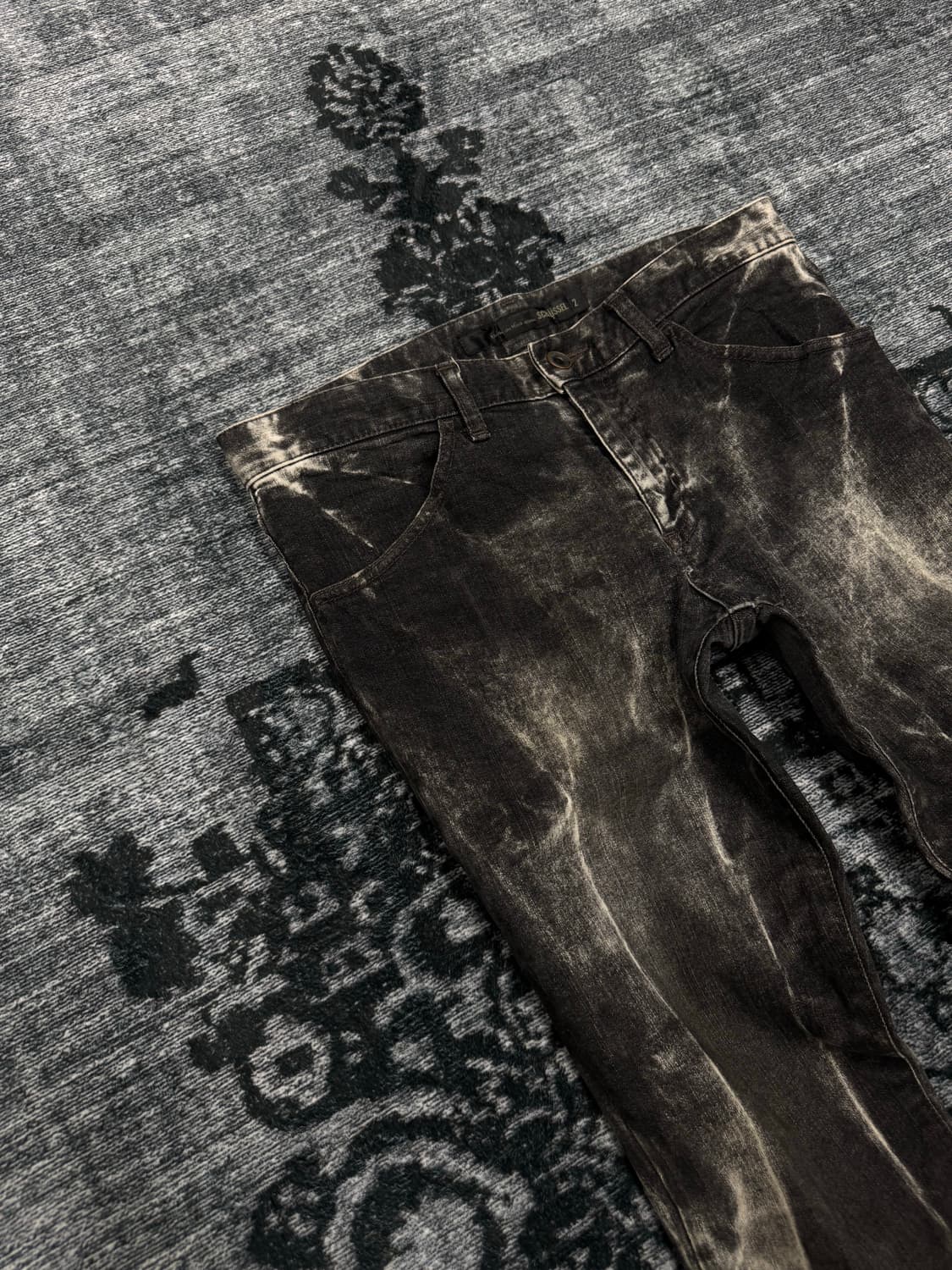 Schlussel 00s archive dark washing boots 상품이미지3