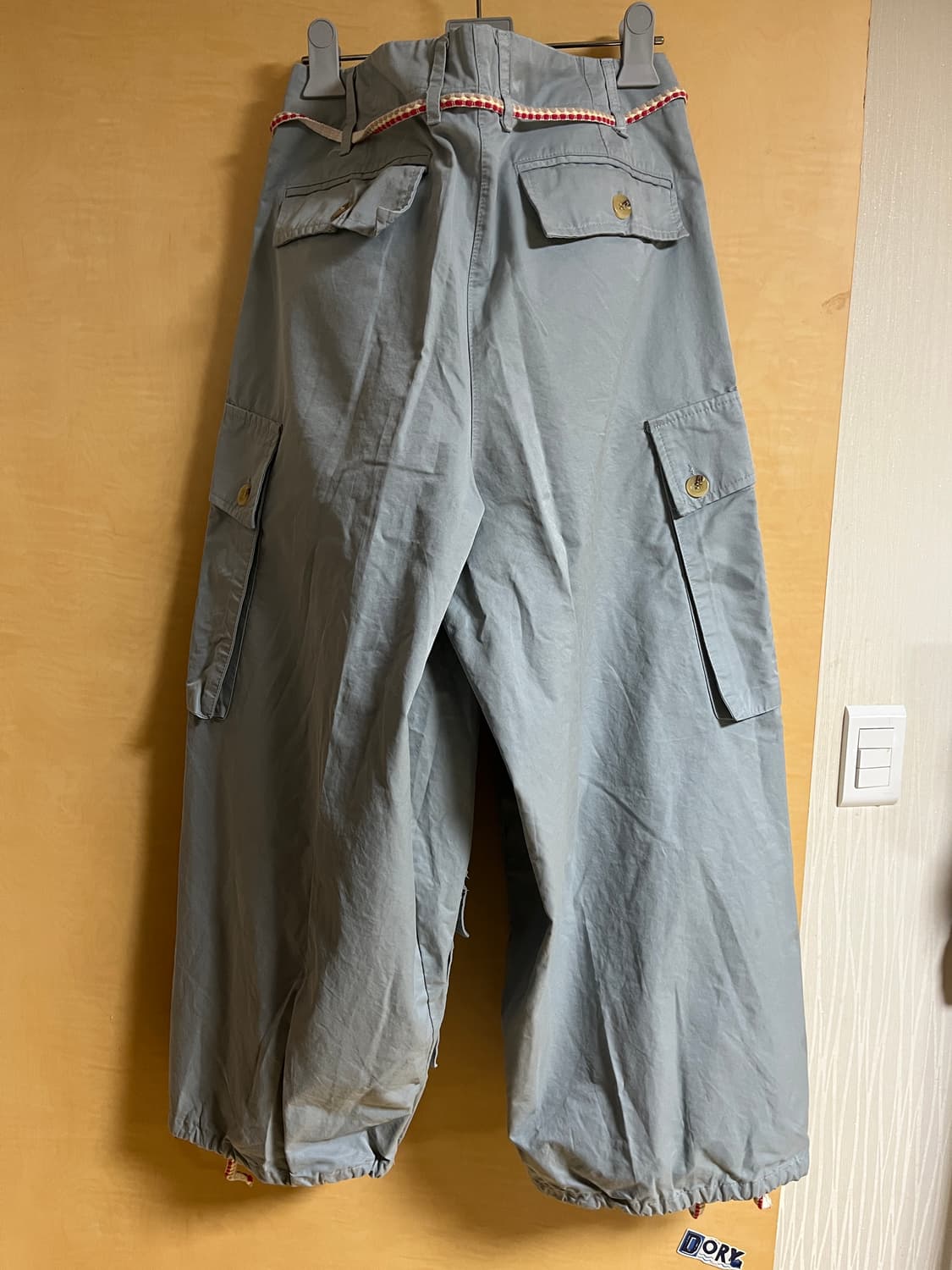 아조바이아조 트라이 포켓 팬츠 스카이블루 m 상품이미지2