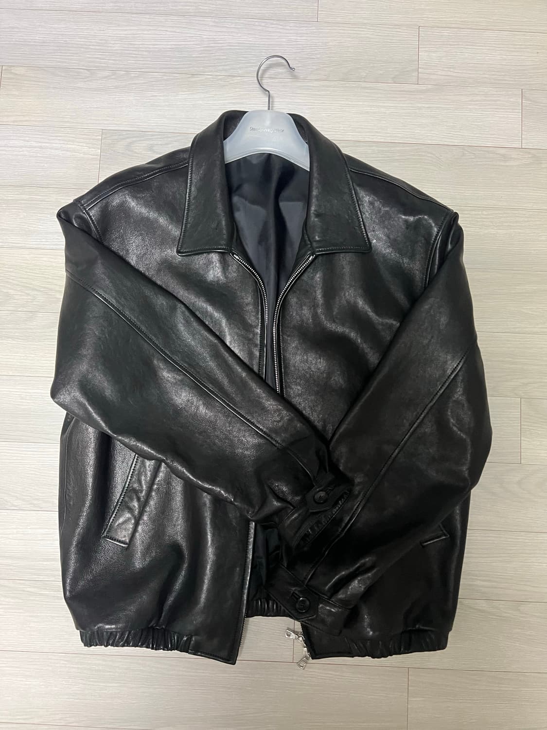 SEW (스테디에브리웨어) 레더 블루종 자켓 3사이즈 상품이미지1