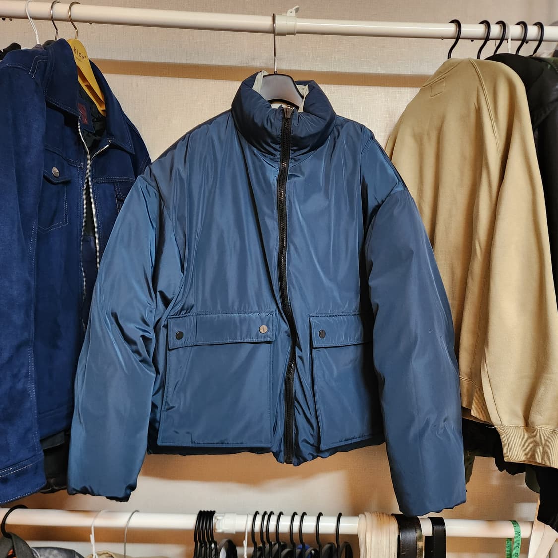 RDVZ 브랜드의 리버시블 양면 패딩 L 상품이미지4