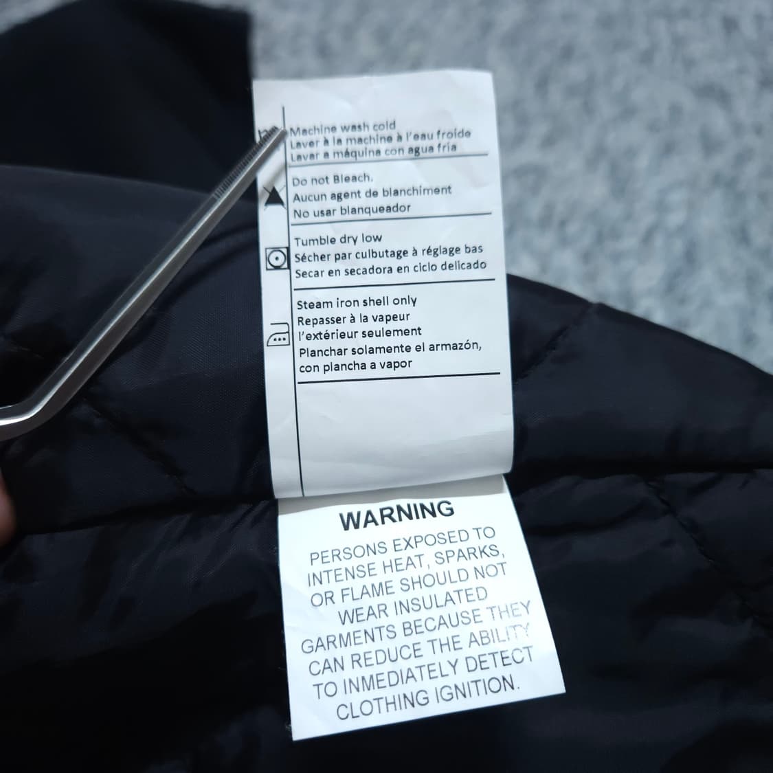 칼하트) L 남자 블랙 베스트 조끼 / 왕눈이샵 상품이미지10