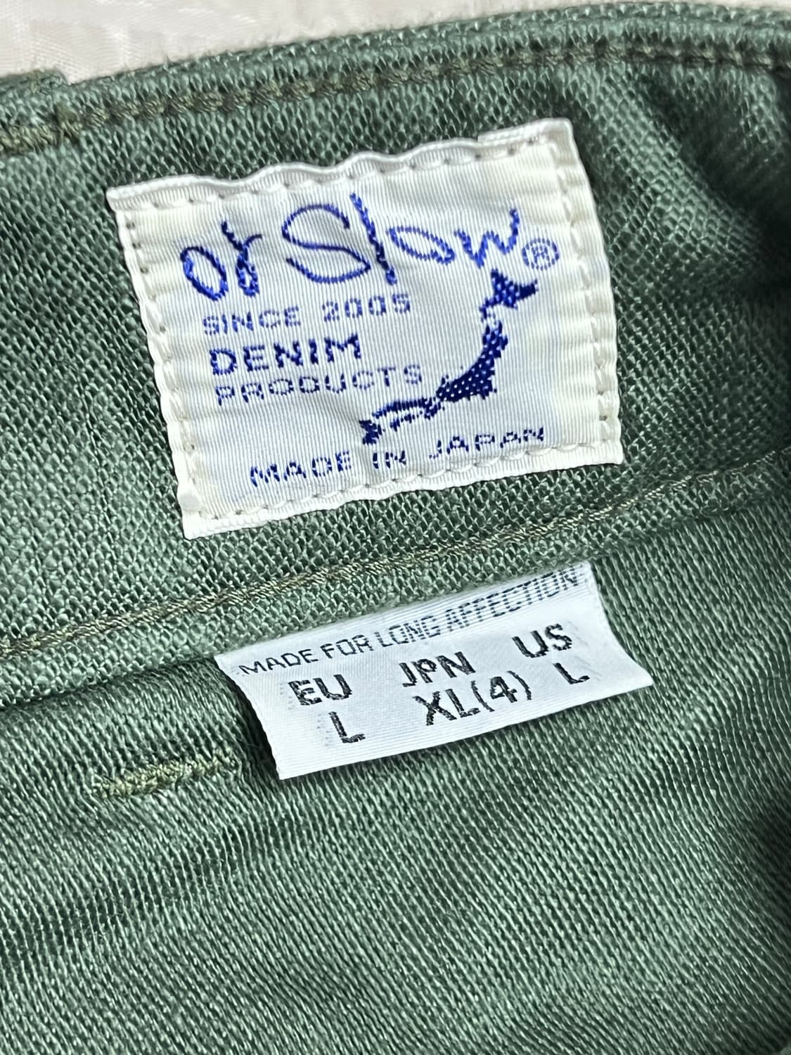 ORSLOW 오어슬로우 퍼티그팬츠 상품이미지5