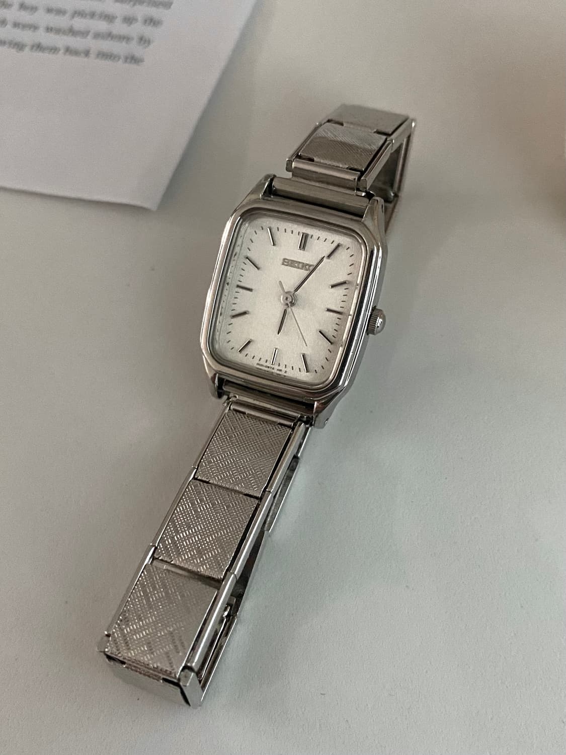 Seiko 세이코 스퀘어 쿼츠 레이디스 상품이미지3