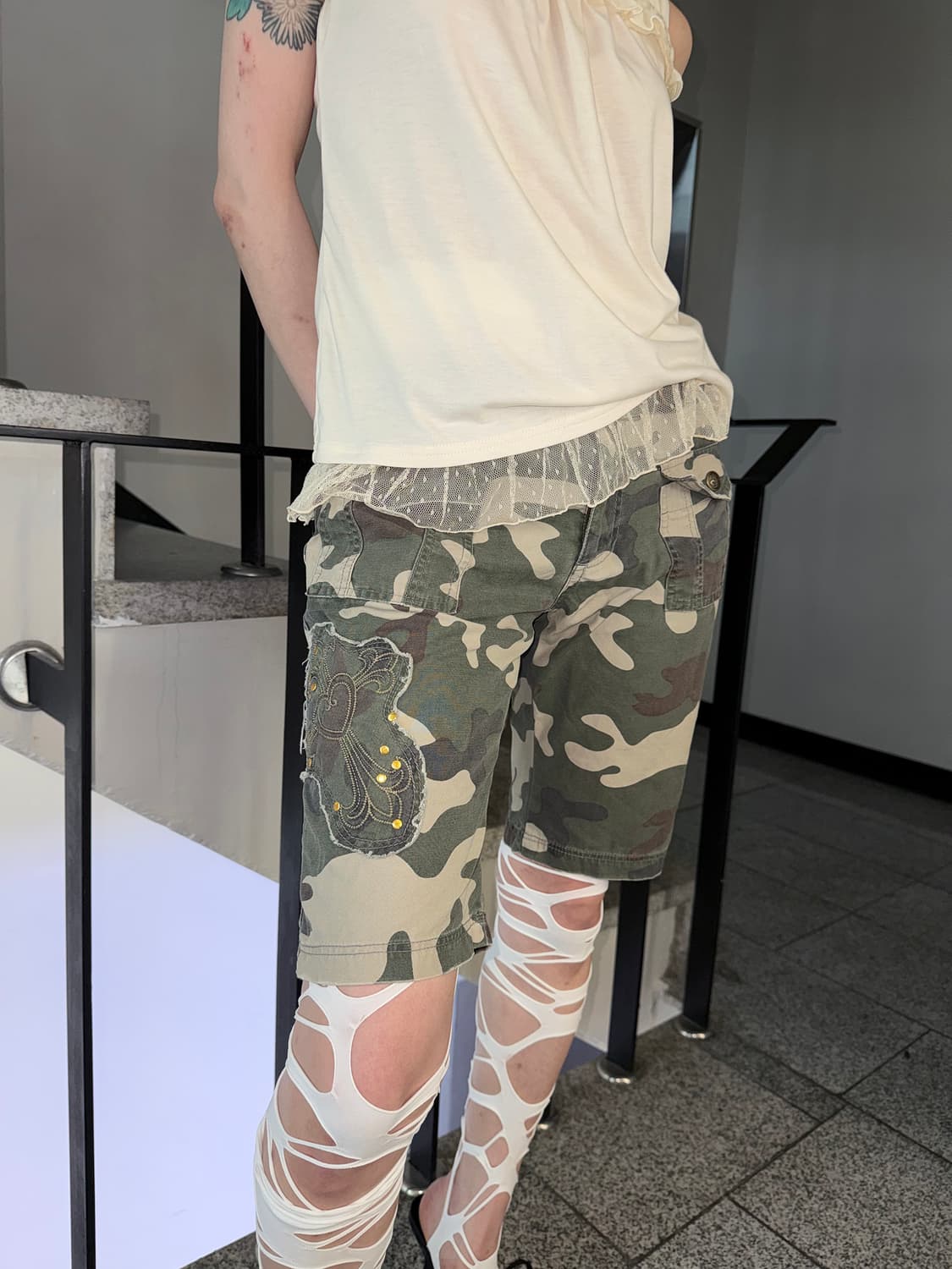 camoflage half pants 상품이미지6