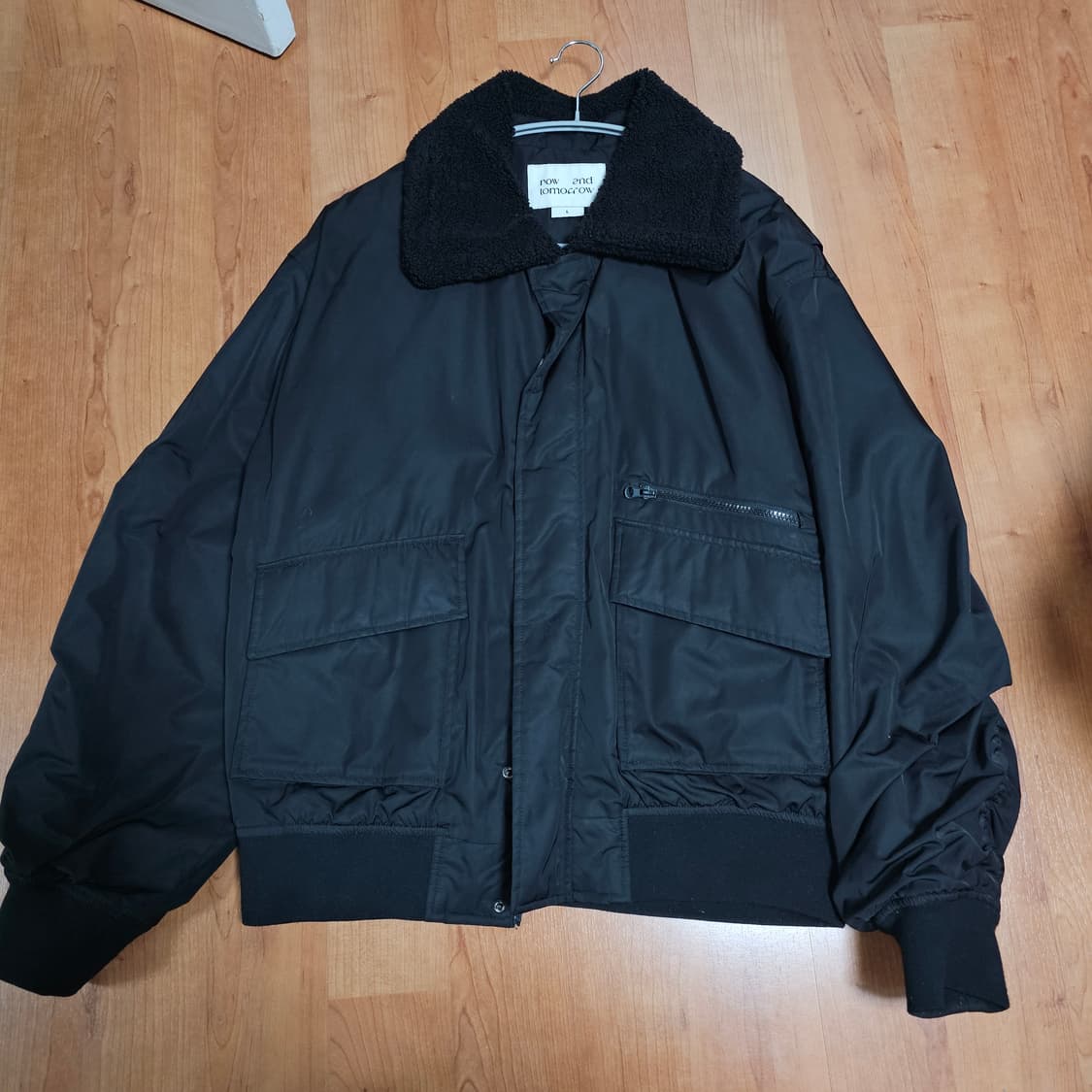 NOW AND TOMORROW 아우터 블랙 상품이미지1