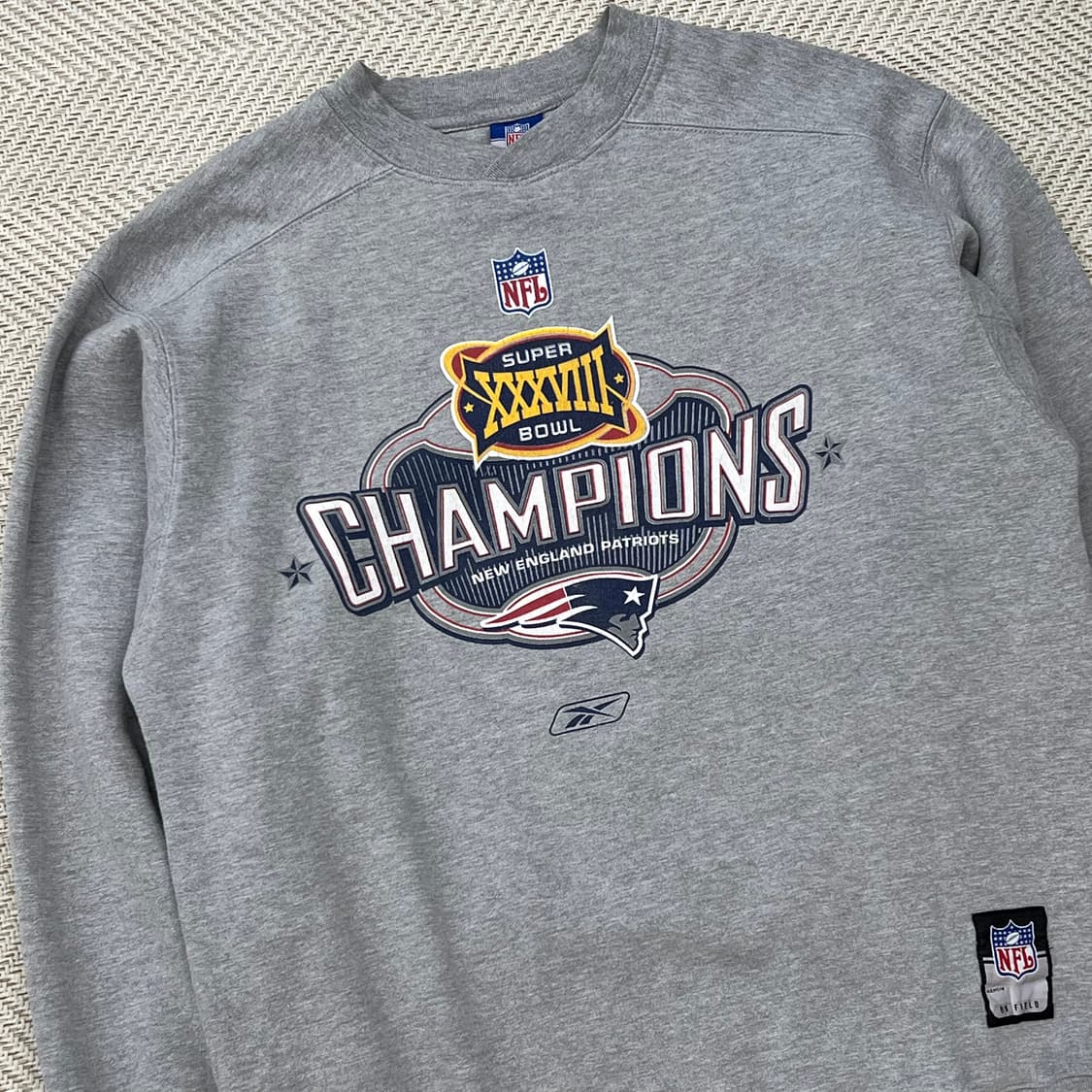 리복 nfl 프린팅 맨투맨 r2563 상품이미지3