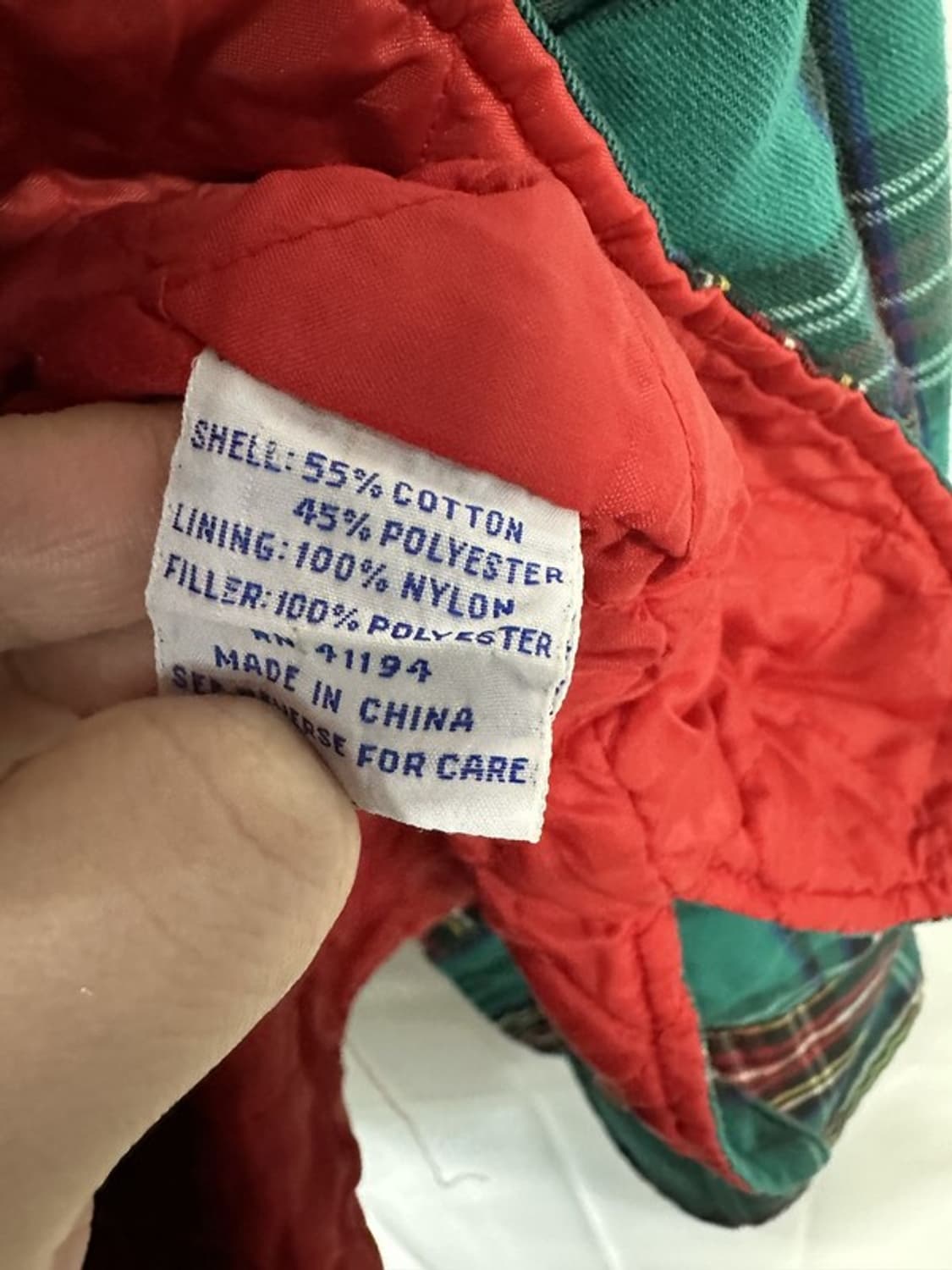 [S] DICKIES 디키즈 코튼체크패턴 안감퀼팅 셔츠플란넬 상품이미지5