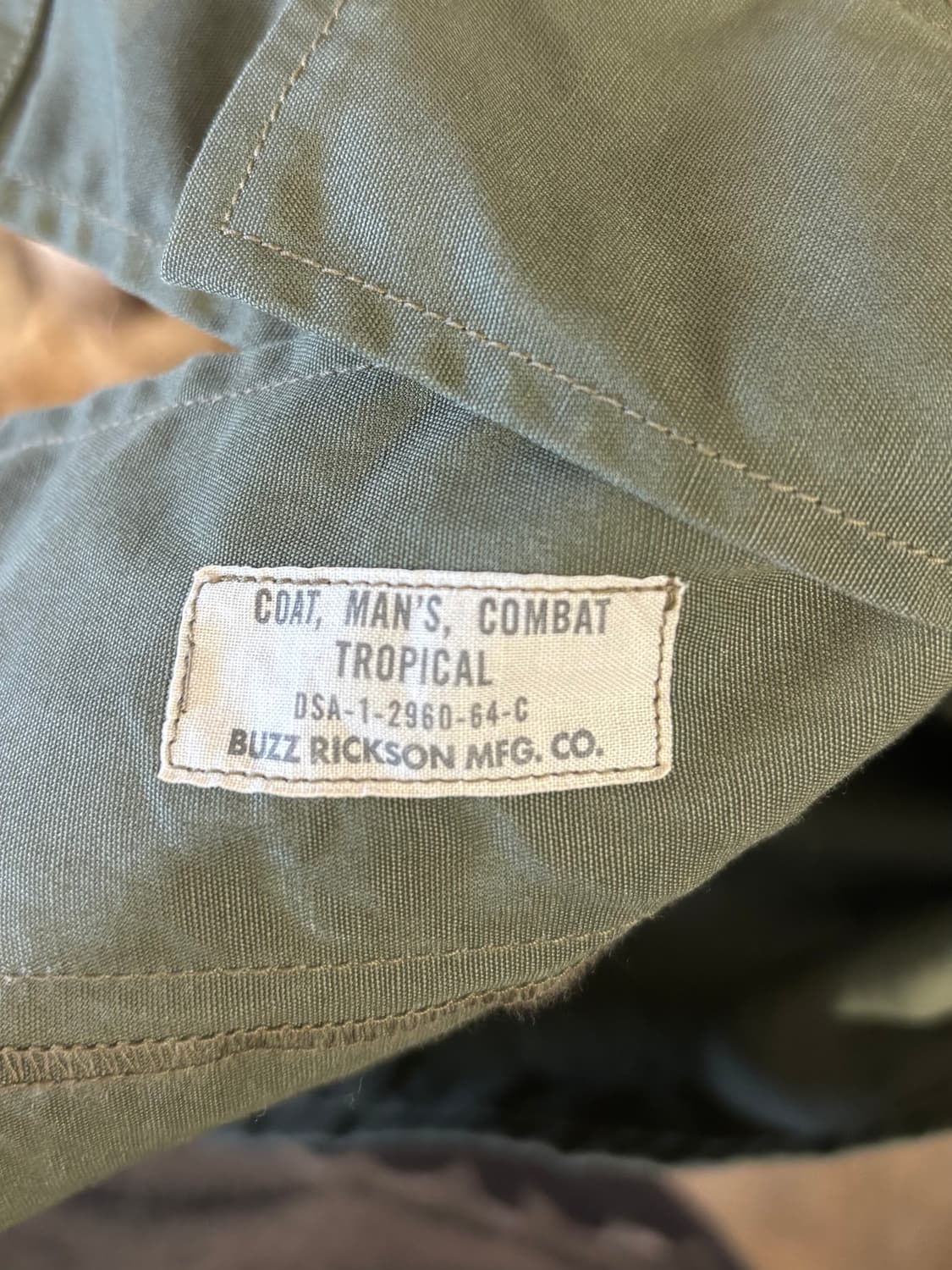 Buzz Rickson Jungle fatigue Jacket 상품이미지4