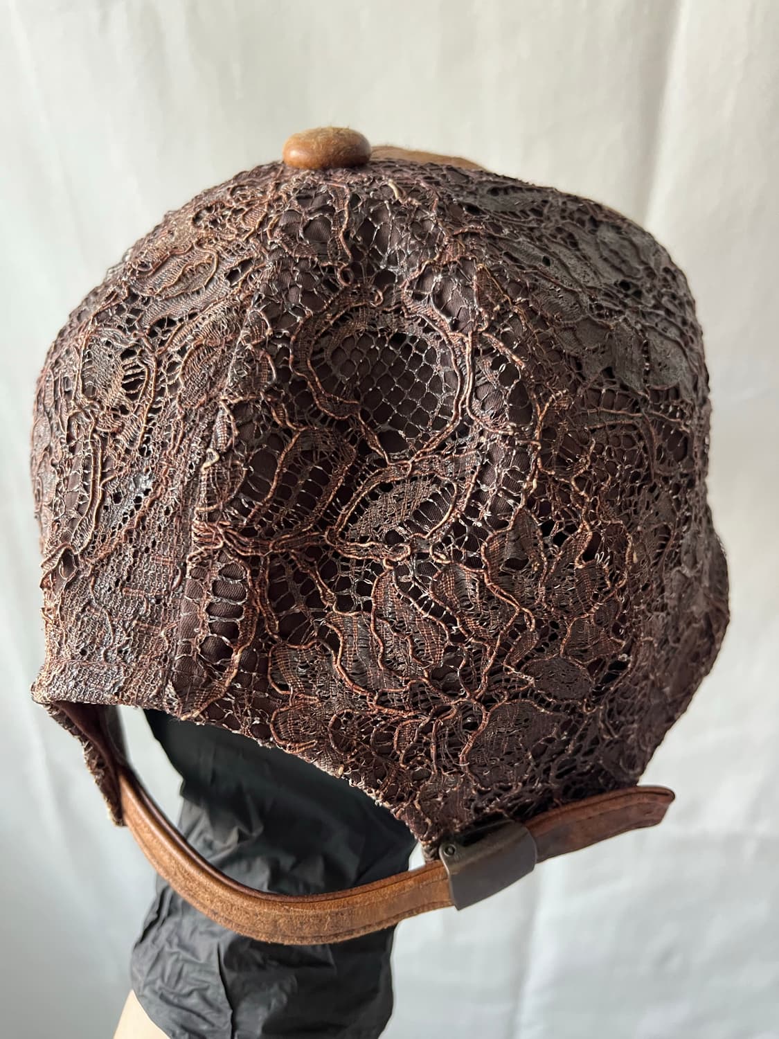 CA4LA COW SKIN LEATHER CAP 상품이미지8