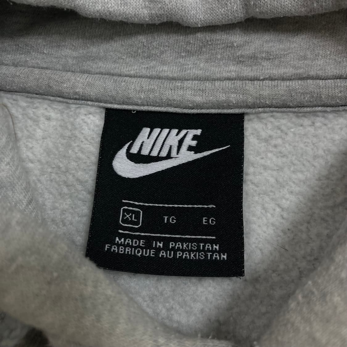 나이키 퓨추라 빅로고 그레이 후드티 상품이미지3