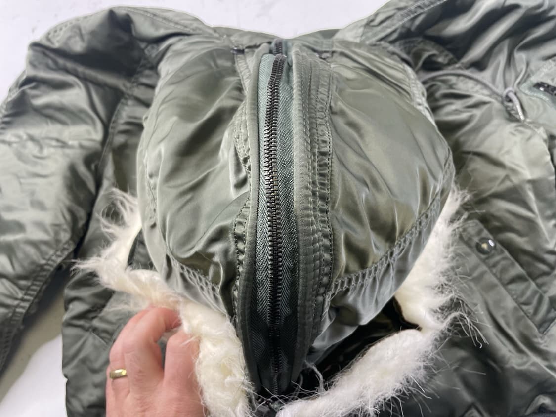 80s 알파 인더스트리 N-2B 헤비 플라잉 자켓 상품이미지7