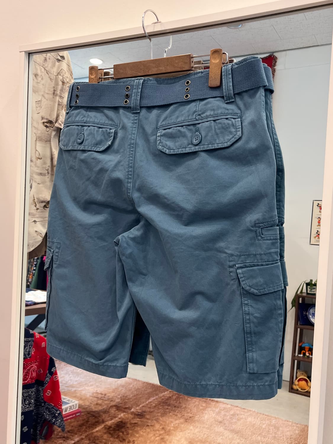 Guess 게스 벨티드 카고 하프 팬츠 (33inch) 상품이미지6