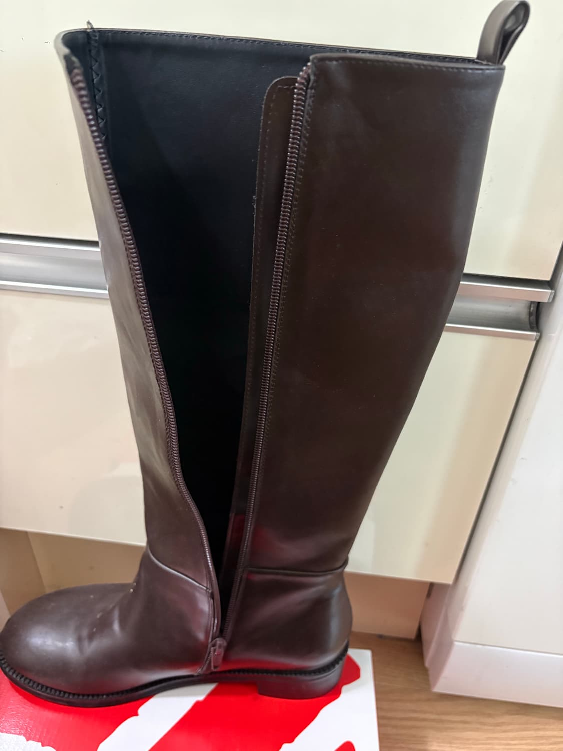 롱 부츠 (브라운) 상품이미지5