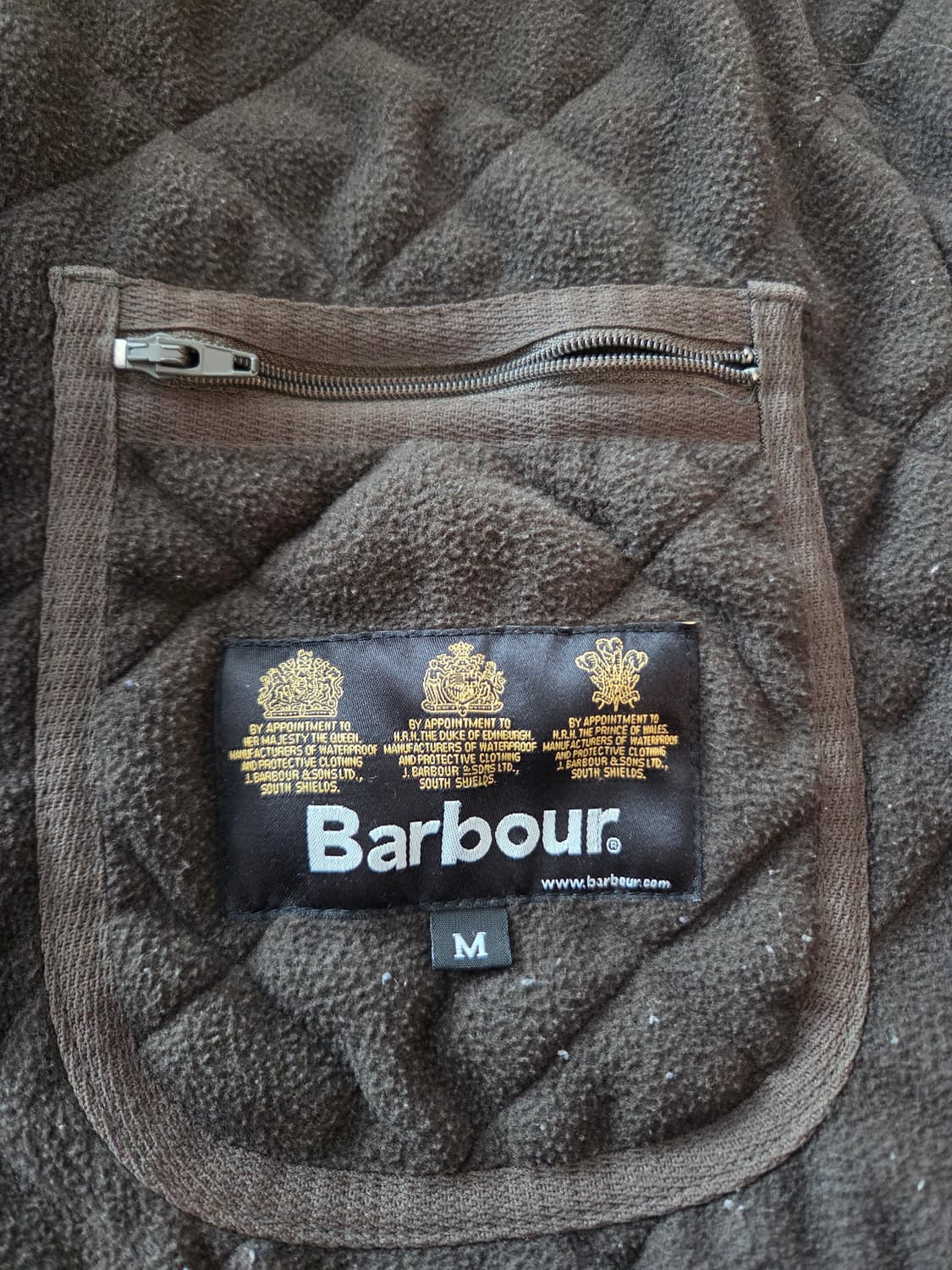 바버 퀼팅 조끼 베스트 상품이미지5