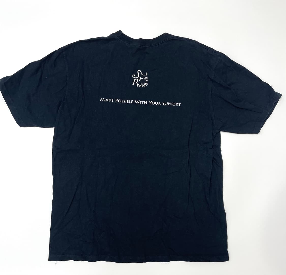 [L]슈프림 티셔츠 네이비 상품이미지2