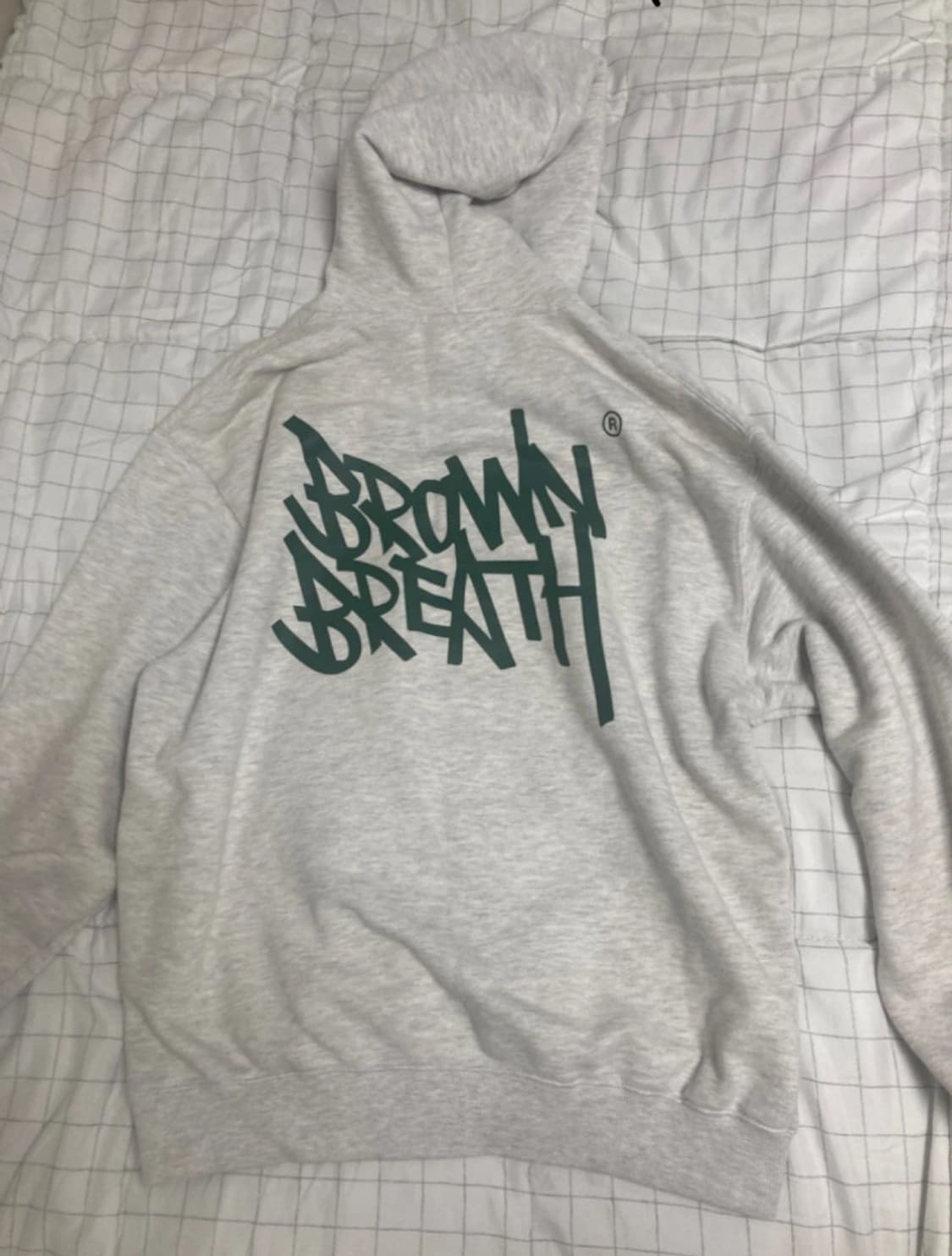 브라운브레스 후드티 화이트 M 상품이미지1