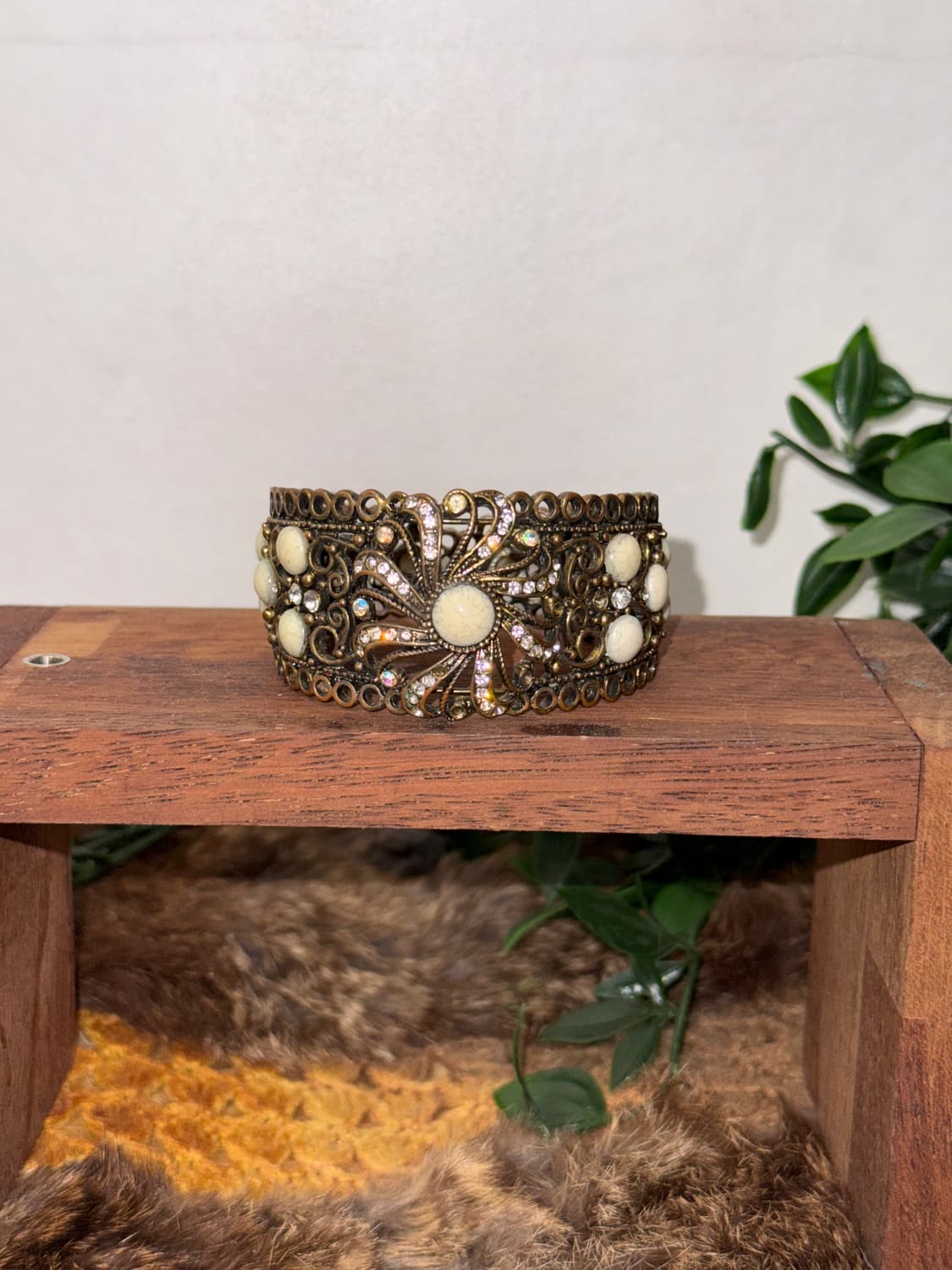 Antique bold fairy cubic bangle 상품이미지1