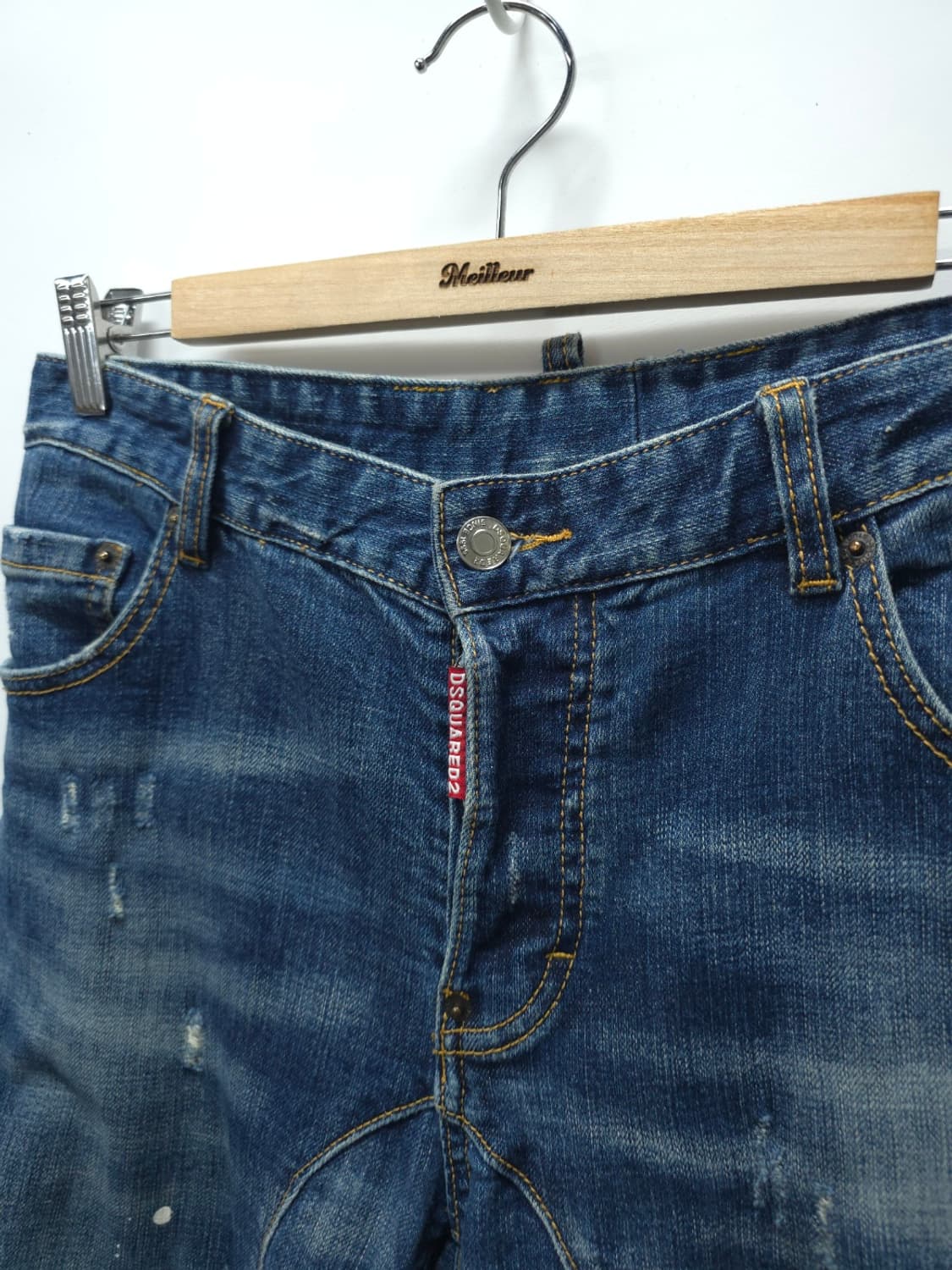 디스퀘어드2 클래식 케니 트위스트 진 (30사이즈 / 페인팅 워싱) 상품이미지2