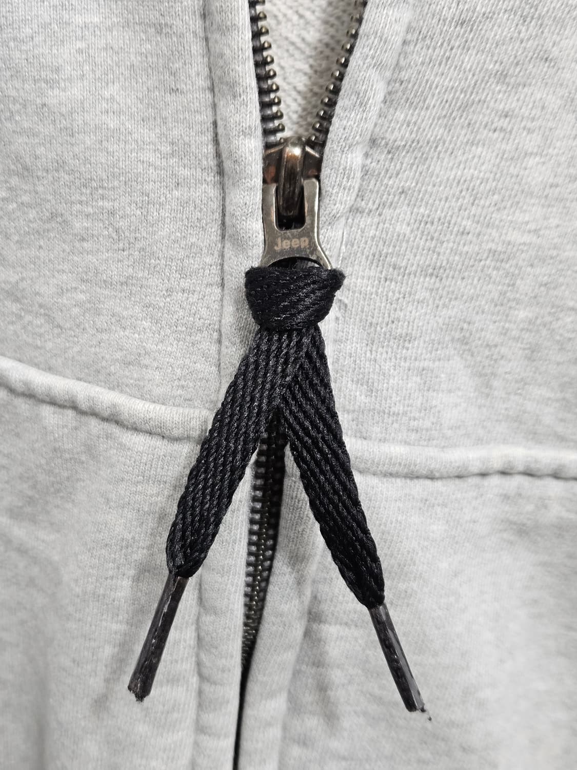 지프 Jeep 남녀공용 후드집업, 회색 L 상품이미지6