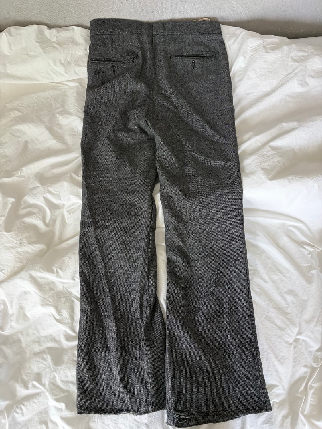 마르니(MARNI) 디스트로이드 플레어 팬츠 size 48 상품이미지6