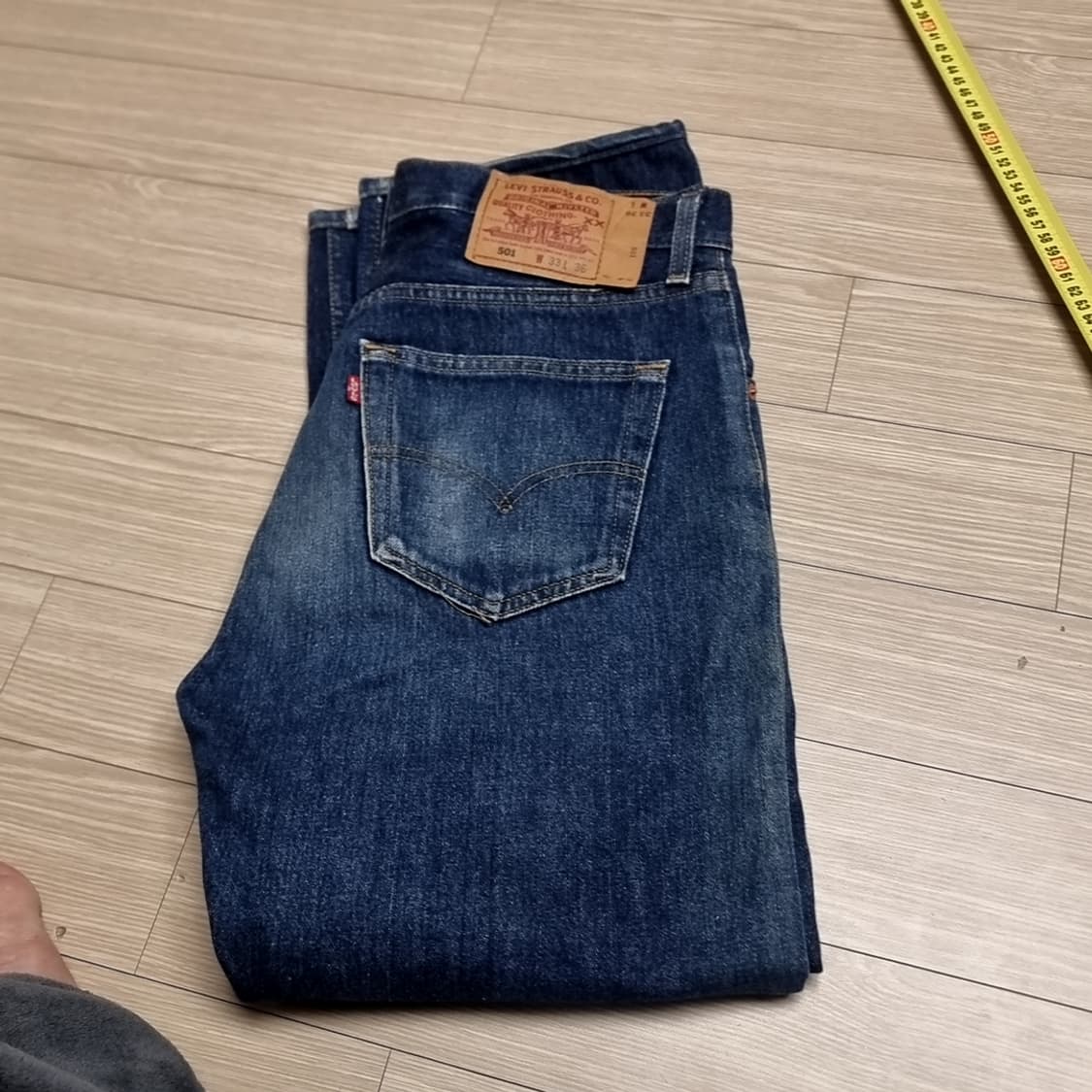 made in usa90s japan 리바이스 LVC 501 데님(33) 상품이미지7
