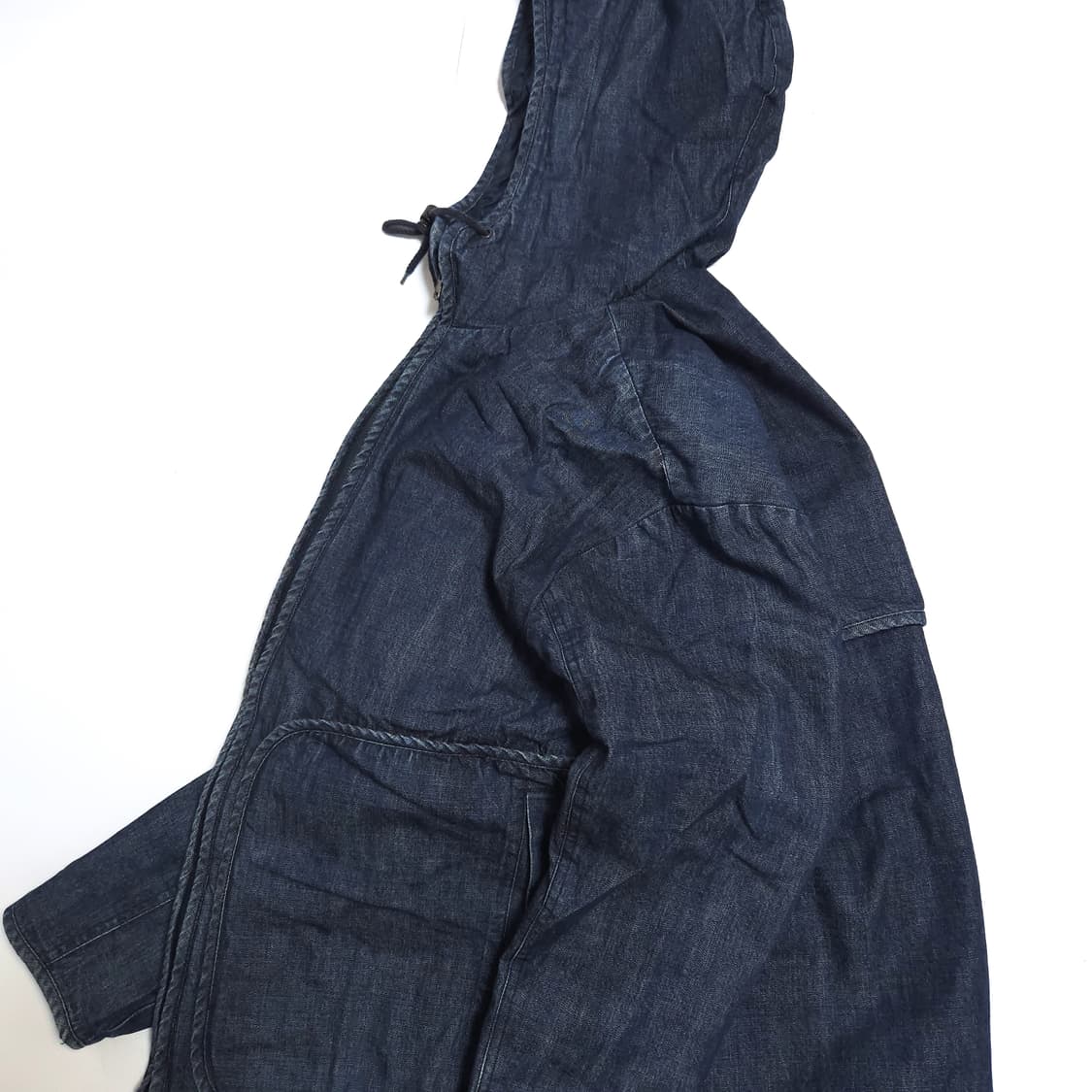 00s 리바이스 Levis 워싱 데님 파카 야상 자켓 상품이미지4