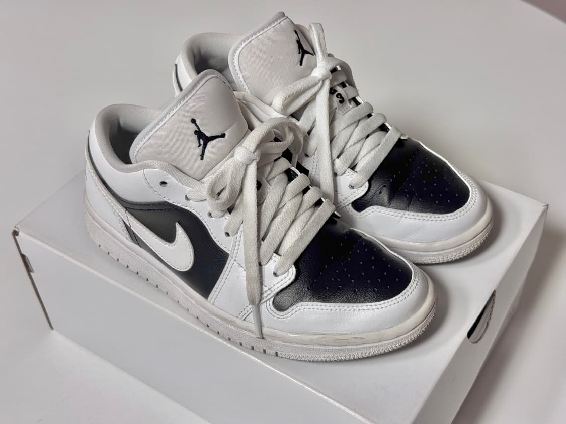 [230] 나이키 조던 1 로우 흰검 판다 상품이미지1