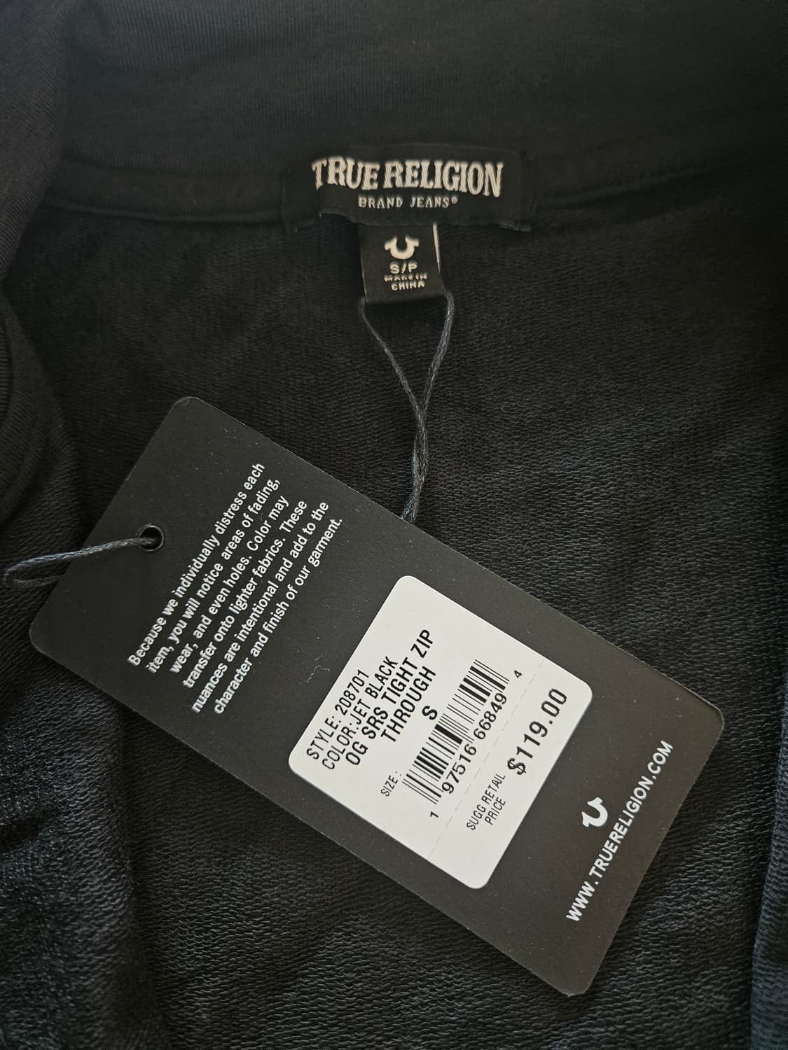 [새제품] 트루 릴리젼 트랙 자켓 상품이미지5