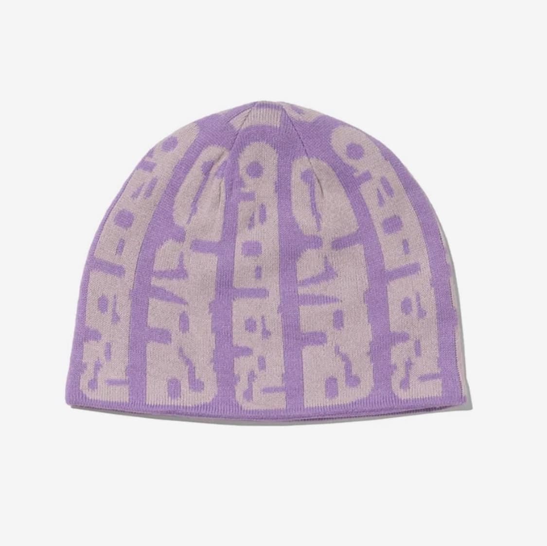 엑스트라오디너리 EXOD 자카드 비니 바이올렛 상품이미지1