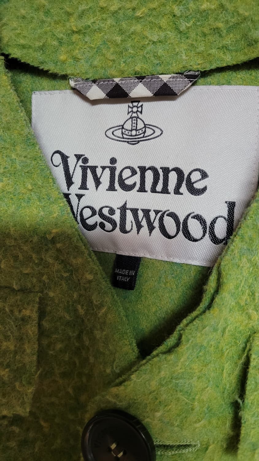 비비안웨스트우드 그린 크롭 자켓 38 상품이미지2