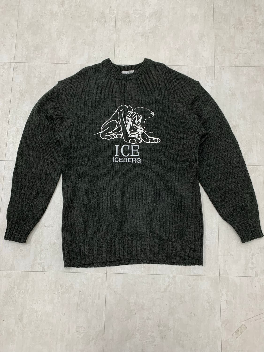ICEBERG 그레이 니트 #722 상품이미지1