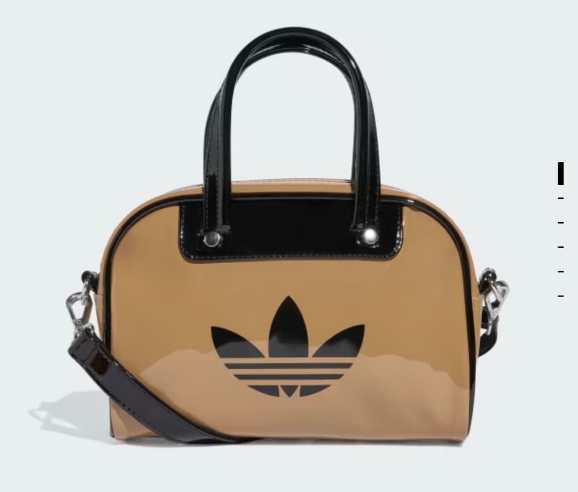 아디 컬러 미니볼링백 브라운 상품이미지1