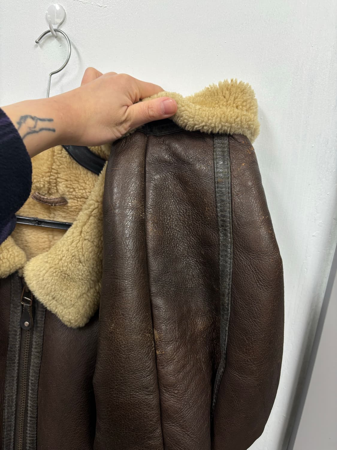 TYPE B-3 양가죽 무스탕      상품이미지7