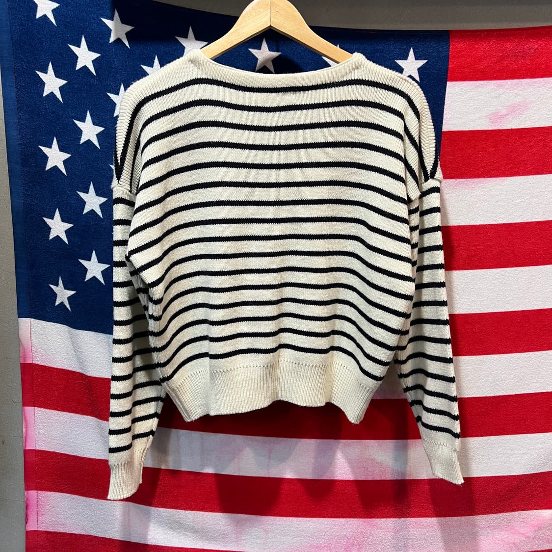 NEUFNINE 스트라이프 니트 가디건 상품이미지2