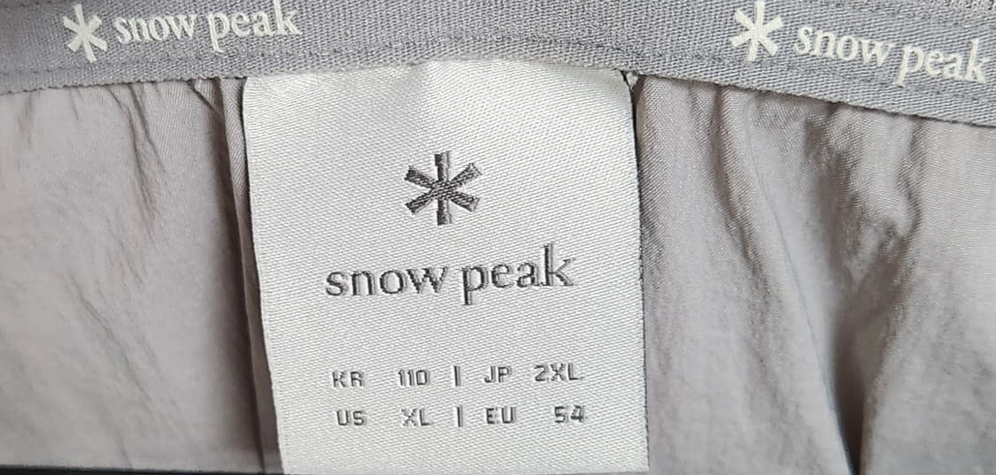 스노우피크 공용 루트 포켓 티셔츠 XL 상품이미지3