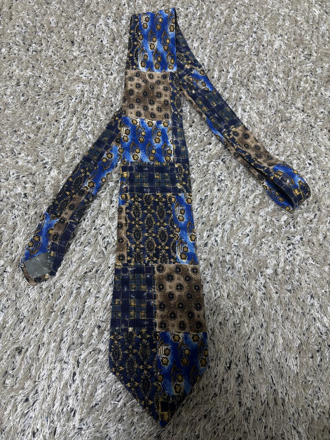 프랑스제 리키엘 옴므 100프로 실크 넥타이 상품이미지1