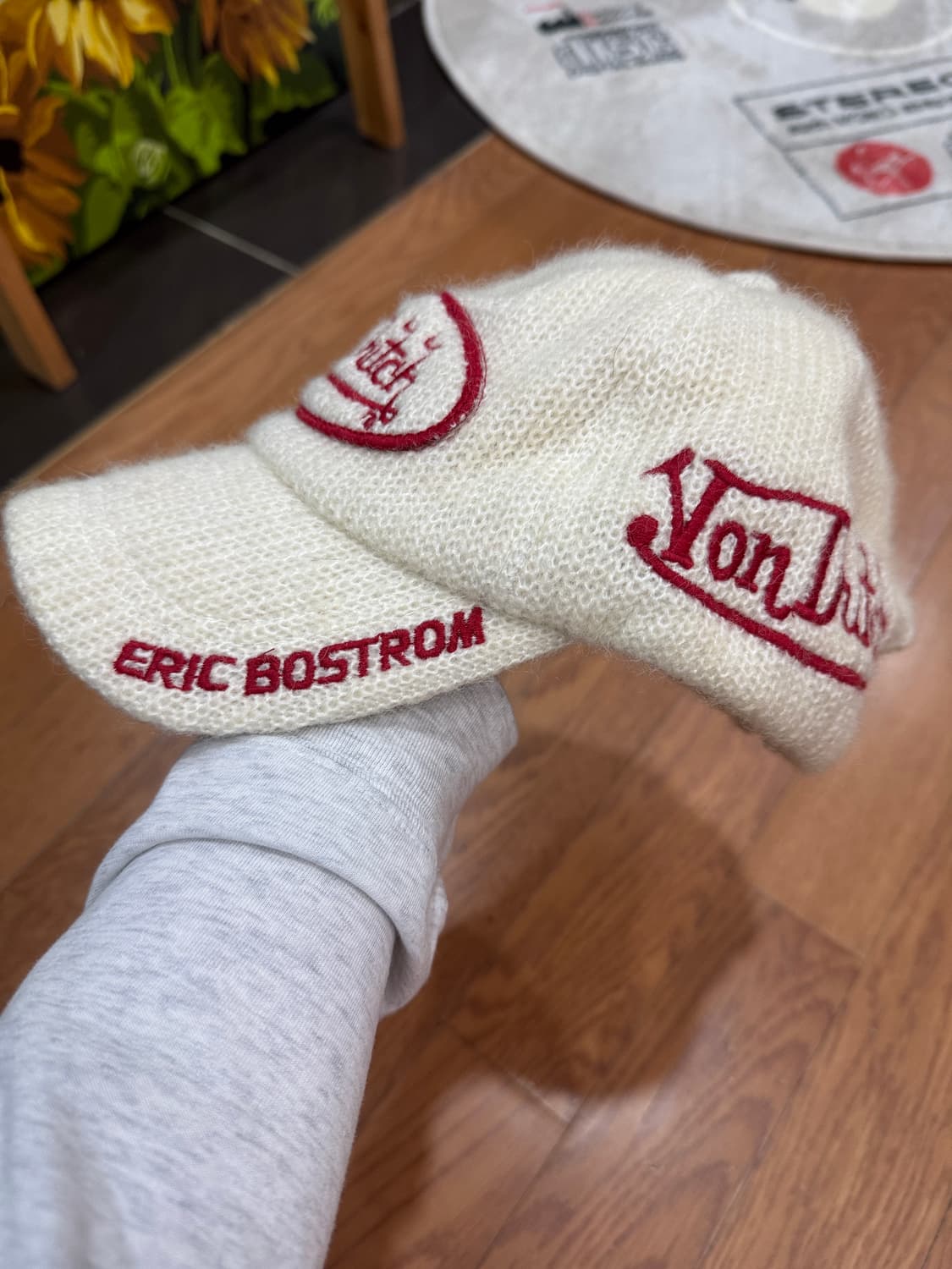 본더치 니트볼캡 화이트 아이보리 상품이미지3