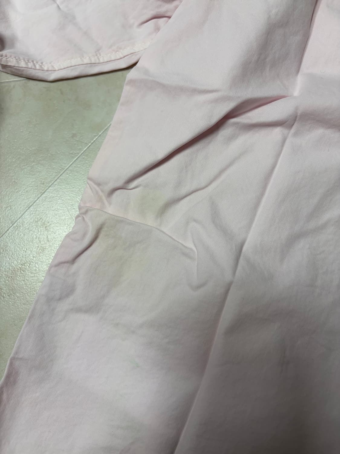 새상품(S)씨피컴퍼니 CP컴퍼니 렌즈 개버딘 오버셔츠 헤븐리핑크 상품이미지5