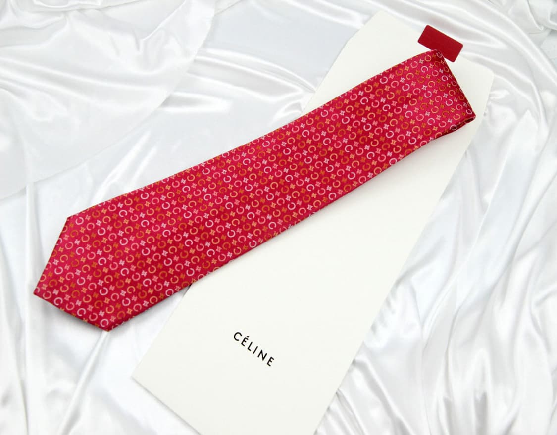 셀린느 9cm A+등급 남자 명품 넥타이 CELINE 상품이미지1