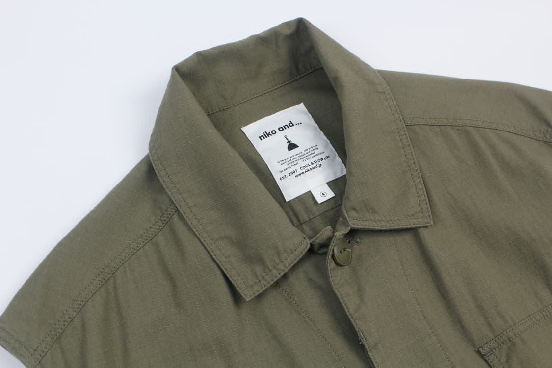NIKO AND... Military Fatigue Vest 상품이미지3