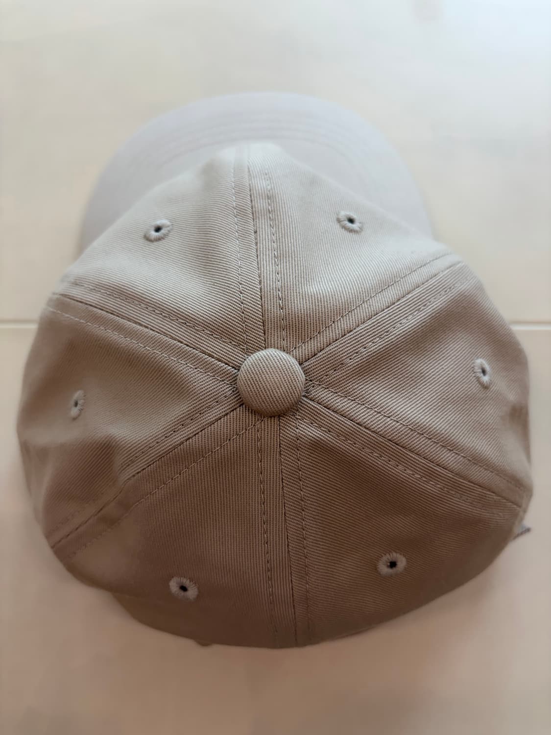 시오타 6패널 볼캡 베이지컬러 상품이미지4