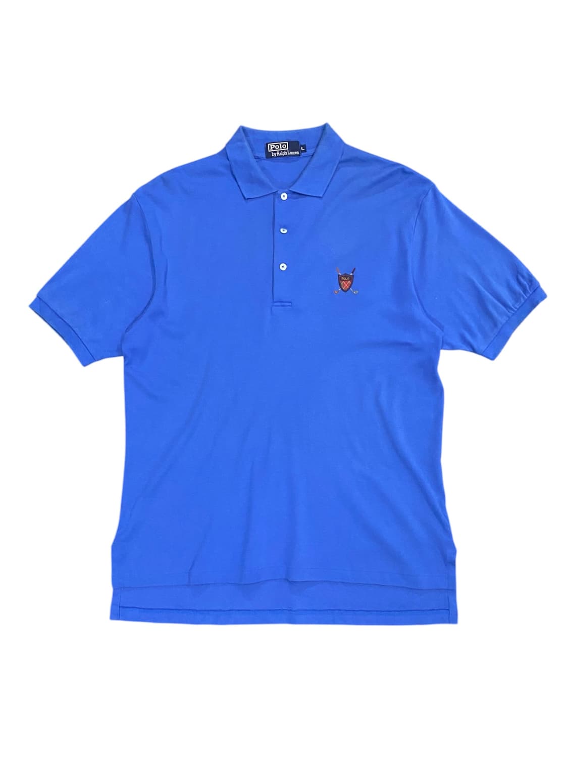 Polo 골프 로고 자수 디테일 반팔 티셔츠 상품이미지1