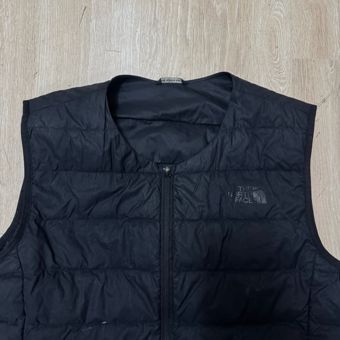 노스페이스 구스다운 경량 패딩조끼 L/100  상품이미지2