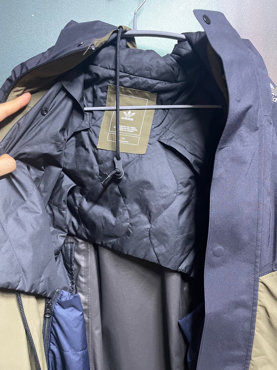 아디다스 롱파카 고어텍스 2XL 상품이미지3