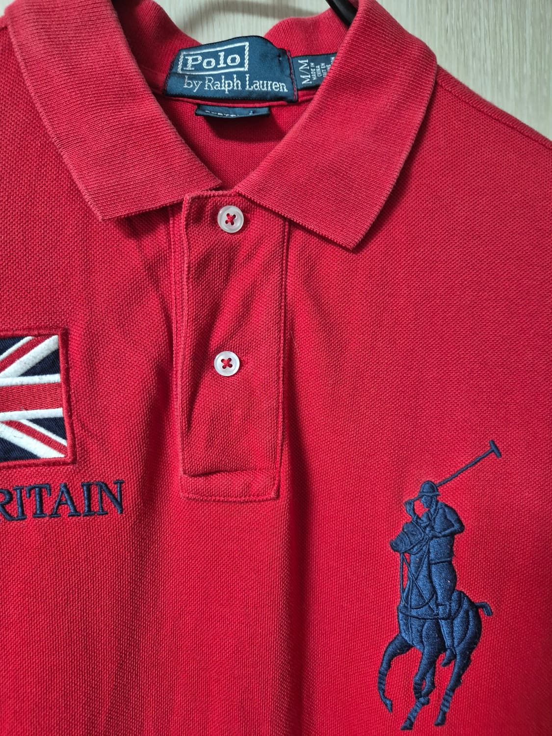 폴로 랄프로렌  치프키프 브리튼  빅포니 pk 카라티 긴팔 M 상품이미지5